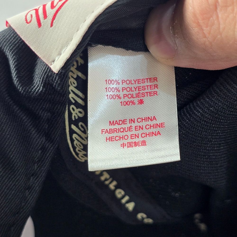 Mitchell & Ness Los Angeles Lakers Vibes Cap Black & Purple Snapback Hat‎ - Picture 14 of 14